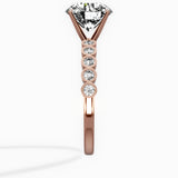 Bezel Vintage Style Engagement Ring