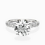 Bezel Vintage Style Engagement Ring