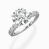 Bezel Vintage Style Engagement Ring