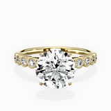 Bezel Vintage Style Engagement Ring