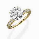 Bezel Vintage Style Engagement Ring