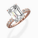 Bezel Vintage Style Engagement Ring