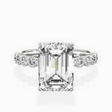 Bezel Vintage Style Engagement Ring