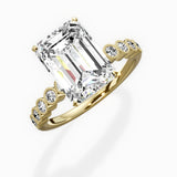 Bezel Vintage Style Engagement Ring