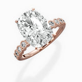 Bezel Vintage Style Engagement Ring