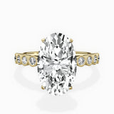 Bezel Vintage Style Engagement Ring