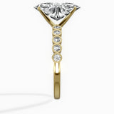 Bezel Vintage Style Engagement Ring
