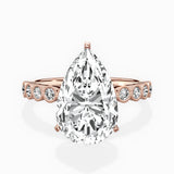 Bezel Vintage Style Engagement Ring