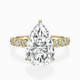 Bezel Vintage Style Engagement Ring