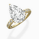 Bezel Vintage Style Engagement Ring