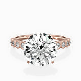 Bezel Vintage Style Engagement Ring