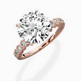 Bezel Vintage Style Engagement Ring