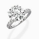 Bezel Vintage Style Engagement Ring