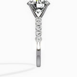 Bezel Vintage Style Engagement Ring