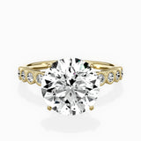 Bezel Vintage Style Engagement Ring