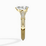 Six Prong Vintage Style Engagement Ring