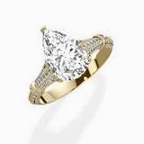 Six Prong Vintage Style Engagement Ring