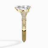 Six Prong Vintage Style Engagement Ring