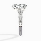 Six Prong Vintage Style Engagement Ring