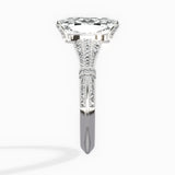 Six Prong Vintage Style Engagement Ring