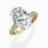 Six Prong Vintage Style Engagement Ring