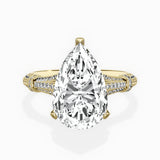 Six Prong Vintage Style Engagement Ring
