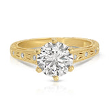 Classic Vintage Style Engagement Ring