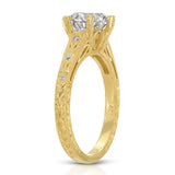 Classic Vintage Style Engagement Ring