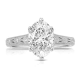 Classic Vintage Style Engagement Ring