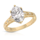 Classic Vintage Style Engagement Ring