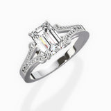 Romantic Vintage Style Engagement Ring