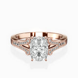 Romantic Vintage Style Engagement Ring