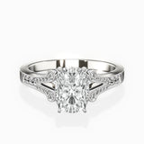 Romantic Vintage Style Engagement Ring