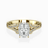 Romantic Vintage Style Engagement Ring