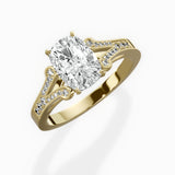 Romantic Vintage Style Engagement Ring