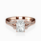 Romantic Vintage Style Engagement Ring