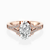 Romantic Vintage Style Engagement Ring