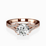 Romantic Vintage Style Engagement Ring