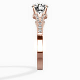 Romantic Vintage Style Engagement Ring