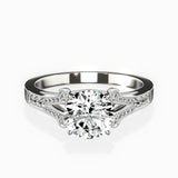 Romantic Vintage Style Engagement Ring