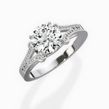 Romantic Vintage Style Engagement Ring