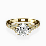 Romantic Vintage Style Engagement Ring