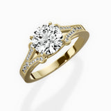Romantic Vintage Style Engagement Ring