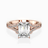 Romantic Vintage Style Engagement Ring