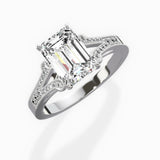 Romantic Vintage Style Engagement Ring