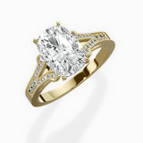 Romantic Vintage Style Engagement Ring