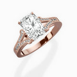 Romantic Vintage Style Engagement Ring