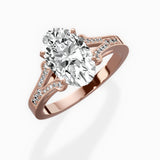Romantic Vintage Style Engagement Ring