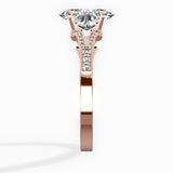 Romantic Vintage Style Engagement Ring