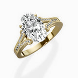 Romantic Vintage Style Engagement Ring